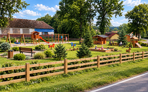 Vylepšení a rozšíření dětského hřiště v Jeznici