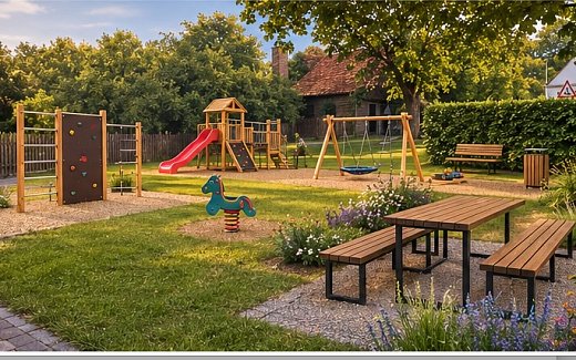 Rekonstrukce a modernizace dětského hřiště Poněšice