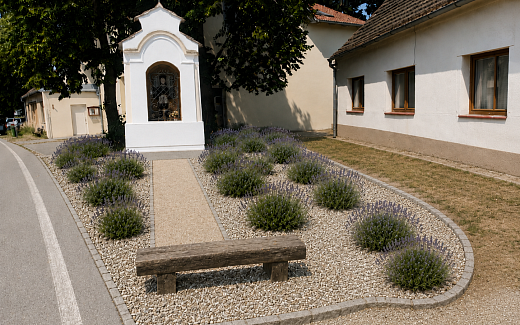 Oprava kapličky sv. Jana Nepomuckého Bavorovice