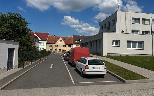 Parkoviště - zdravotní středisko