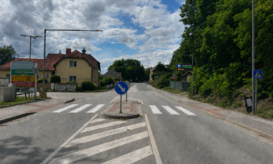Navigace - parkoviště města